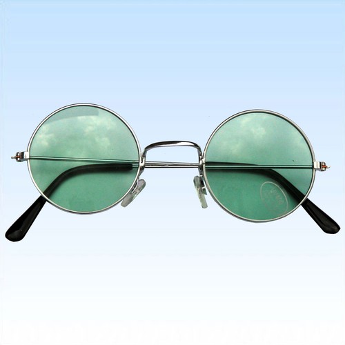 70er jahre hippie brille - hippie, grÜn