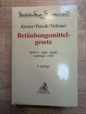 BtMG Kommentar 9. Aufl