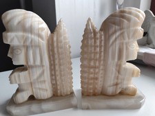 Buchstütze Onyx Marmor