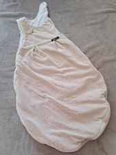Süßer Baby Kugelschlafsack, Alvi, beige, Samt, Gr. 68/74, Länge 75 cm, Bärchen