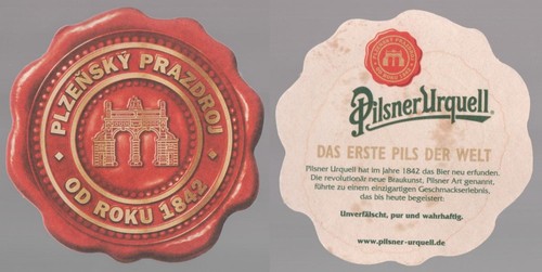 Alter bierdeckel prazdroj - alter,
