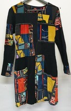 | Aventures Des Toiles Damen Kleid gemustert Größe EU 40