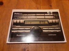 Skoda autoradio  symphony s Cd