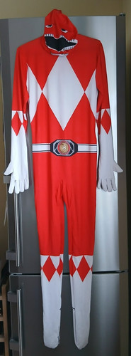Power rangers kostüm roter - m,