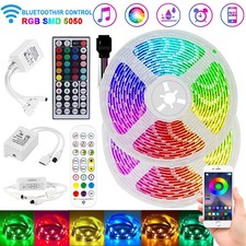 LED Stripe RGB Leiste Streifen 5050 SMD Band Licht Leuchte Lichterkette 1m-20m