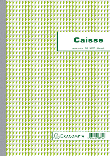 Exacompta kassenbuch a4 - 5x,