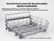 Geschirrkorb unten BOSCH