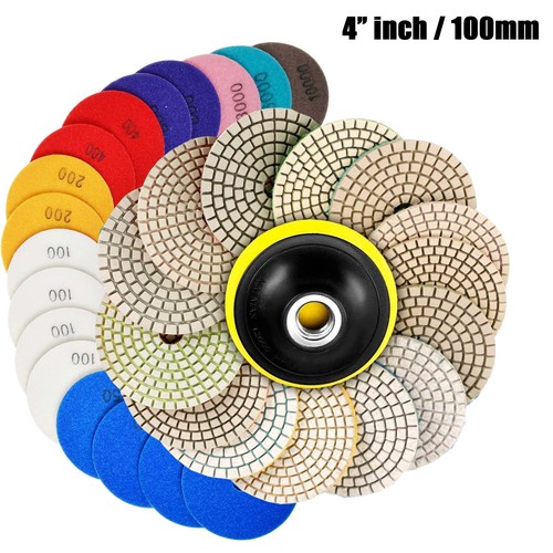 18x diamant polierscheiben - 18x,