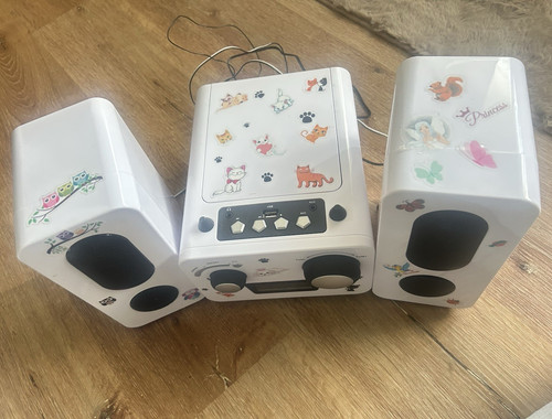 Kompakt stereoanlage player - kompakt-stereoanlage, cd-player