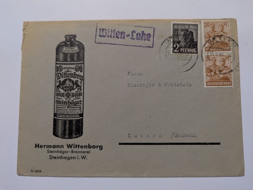 Alliierte besetzung beleg - alliierte,