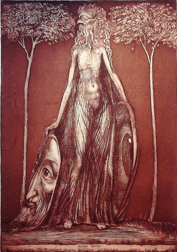 Ernst fuchs flora okuli - ernst,