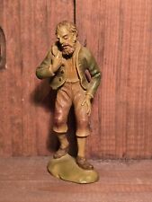 Krippenfigur alt Hirte mit Rucksack zu 12 cm PGK Künstler Krippe Berkalith?