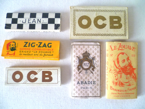 Alte packungen zickzack - alte,
