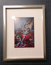 Bild ca. 24x18 cm gerahmt