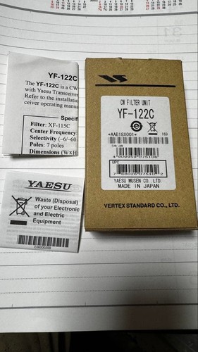Yaesu 122c filtereinheit - yaesu, cw