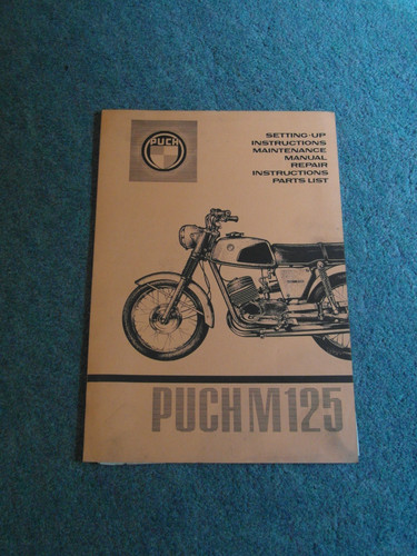 Puch m125 wartungsanleitung - puch,