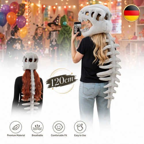 Kostüm dino skelett - dino, trend