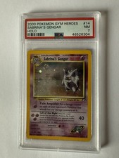 Sabrinas Gengar Holo Pokémon
