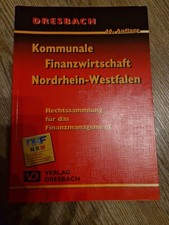 Kommunale Finanzwirtschaft NRW Rechtssammlung, VL 2, für Prüfung zugelassen
