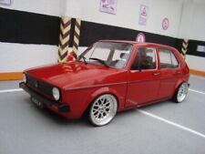 1:18 VW Golf 1 Tiefer Tuning mit 16 Zoll VW BBS Echt Alu Felgen