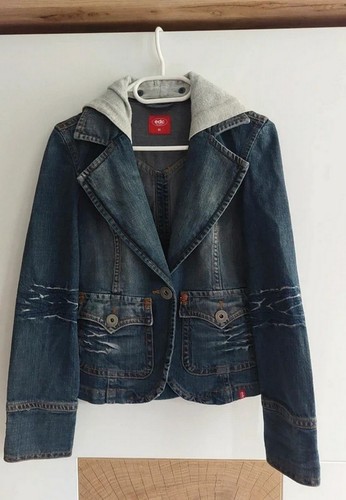 Jeansjacke blazer esprit - jeansjacke, mit