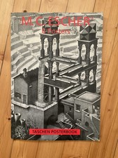 M. C. Escher 6 Poster 31x44cm, Taschen Poster Book I Kunstdruck I schwarz-weiß