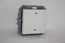 Gira Standard 55 Rollladen Jalousie 0634.. Steuerung 039800 reinweiß glz.