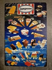 Langnese Eis Retro Schild
