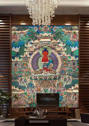 Buddha mandala au943 tapete - buddha,
