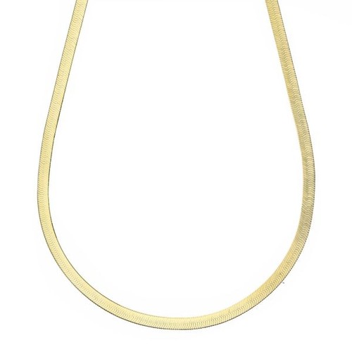 Snake kette flach gelbem - snake,