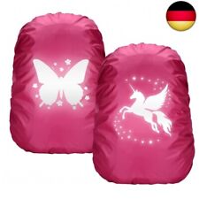 Regenüberzug Schulranzen Einhorn Dino Schmetterlinge Rucksack Regenschutz