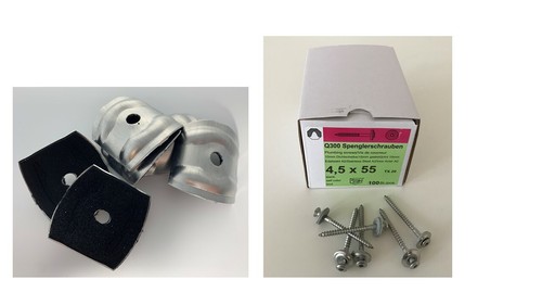 Set aus 100x kalotten - aus, &