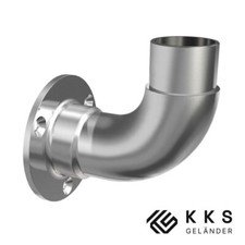 Wandflansch 90° für