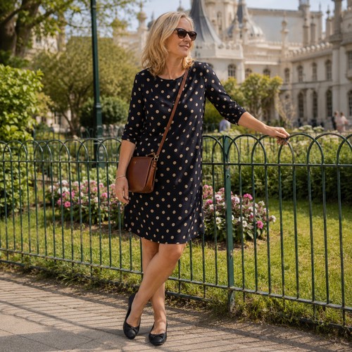 Toast marianne tunika kleid - toast,