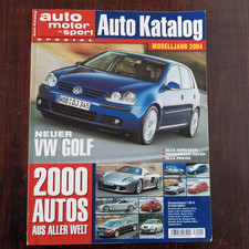 Auto Katalog Modelljahr 2004