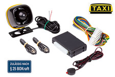 Taxi/Mietwagen Alarmanlage für Toyota  (nach§ 25 BOKraft)
