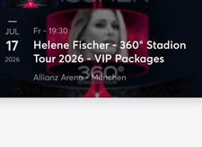 2 VIP Helene Fischer Konzert Karten München 2026