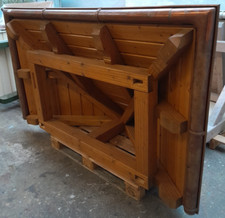 Haustür-Vordach mit Walmdach, Größe 2,30 x 1,35 m, komplette Kupfer-Eindeckung