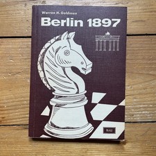 Berlin 1897 – Schach-Turnierbuch von Goldman (Walter Rau Verlag, 1966) Chess