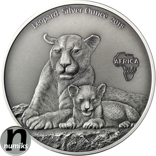 Leopard afrika serie kamerun - leopard,