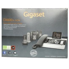 Siemens Gigaset Telefonanlage Büro Tisch DX600A ISDN IP Anrufbeantworter DECT