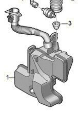 Scheibenwaschanlage Behälter Audi Q2 (GAB)  