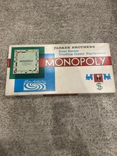 Vintage 1961 Monopoly Board