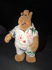 ALF Simba geflockte Figur mit