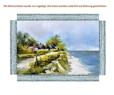 Strand ostsee boote wandbild - strand,