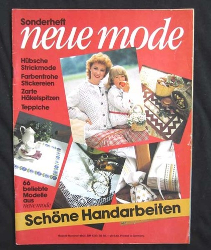 Neue mode sonderheft - mode, (1983)