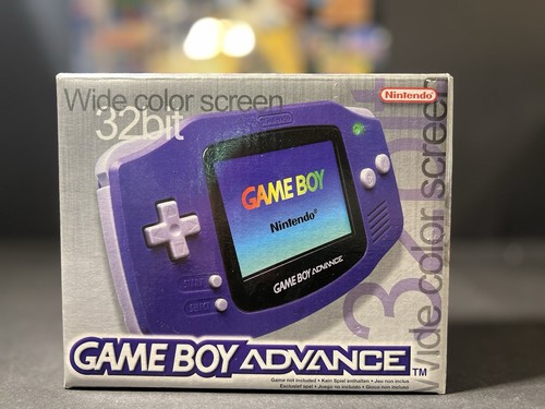 Gameboy advance lila - gameboy, ovp