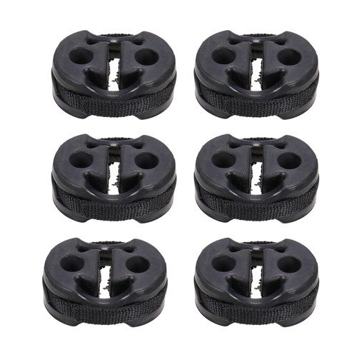 Auspuffgummi haltering - 6x,