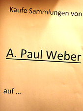 LLL! Kaufe Sammlungen von A. Paul Weber auf !