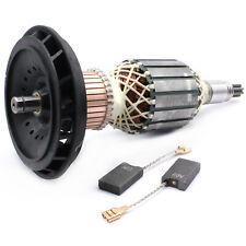 Anker Rotor Läufer + Kohlen für Bosch GSH 11 E , GBH 11 DE , GSH-11 E , GBH-11DE